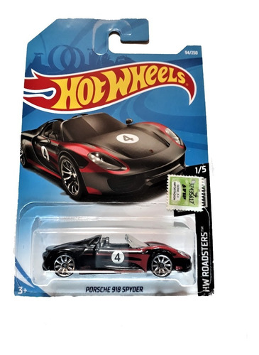 Porsche 918 Spyder Hot Wheels Roadsters 1/64 Retira  Envíos 