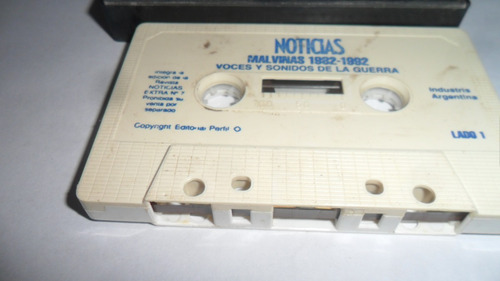 Cassette Noticias Malvinas 1982-1992
