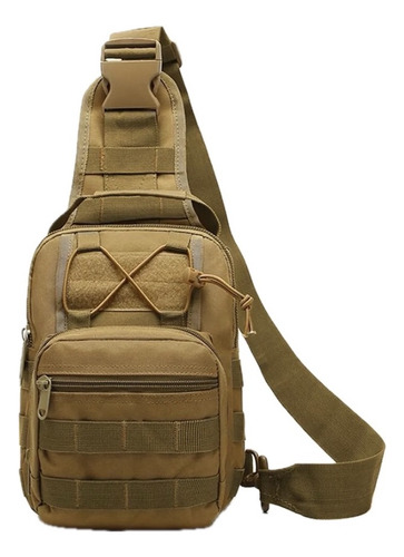 Pechera Táctica Súper Calidad Mochila Mariconera Camuflaje M Color Khaki
