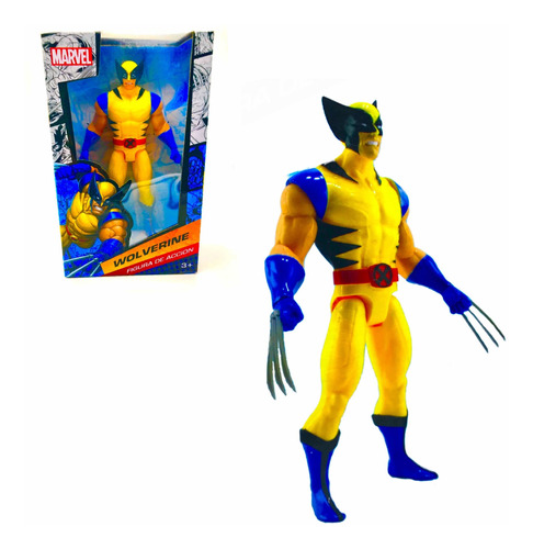 Figura Wolverine De Acción Muñeco Superhéroes Marvel Juguete