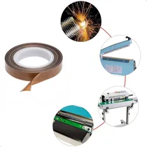 Comprar Fita de Teflon Adesiva para Seladora Térmica 15mm x 10m – Resistência e Antiaderência para Máquinas Industriais – Marca Lorben