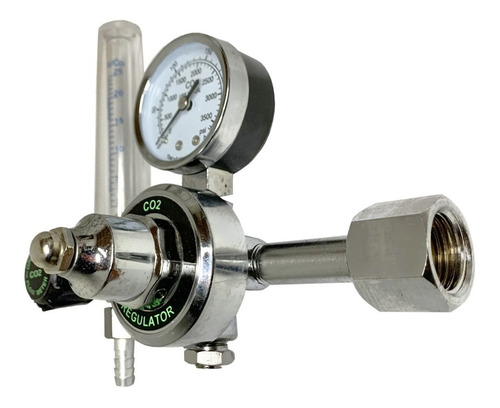 Imagen 3 de 9 de Valvula Reguladora Para Co2 Con Caudalimetro Mig-tig Smg