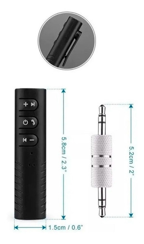 Imagen 2 de 10 de Receptor Bluetooth Usb Auto Microfono Manos Libres Estereo