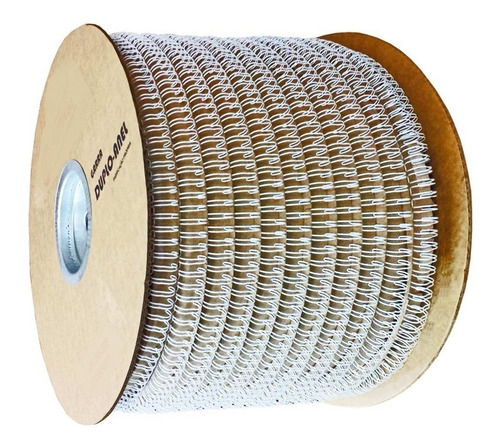 Bobina Espiral Garra Duplo Anel Wire-o 2x1 Diam 3/4 140 Fls.