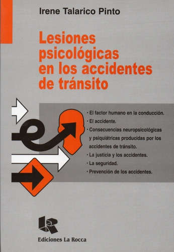 Lesiones Psicológicas En Los Accidentes De Transito.talarico