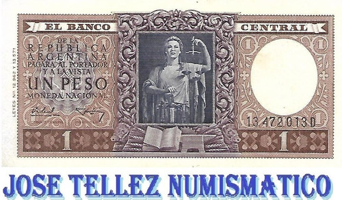 Bottero 1916 $ 1 Moneda Nacional Serie D Aunc Palermo