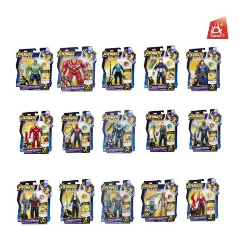 Avenger Infinity War Coleccion De Figuras Gemas Del Infinito