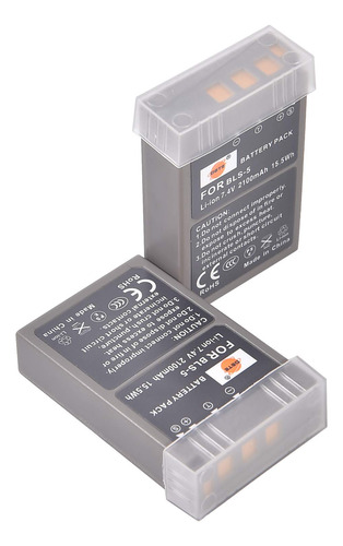 Dste 2 X Ps-bls5 Replacement Bateria Ion Litio Para Olympus