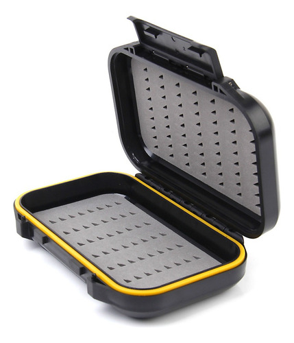 W 1x Impermeable Caja Caso De Cebos Moscas Pesca Vuela