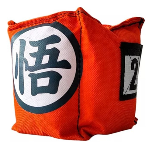 Polainas Tobilleras Con Peso Piernas Brazos 2kg Fitness Naranja