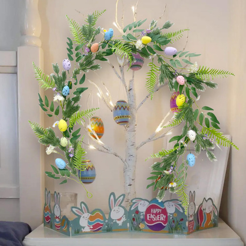 Guirnalda De Huevos De Pascua, Decoración Estilo B