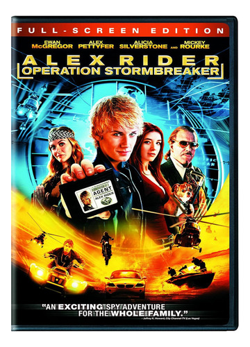 Alex Rider. Operación Stormbreaker - Dvd Original Y Nuevo