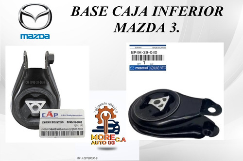 Base Caja Inferio Mazda 3