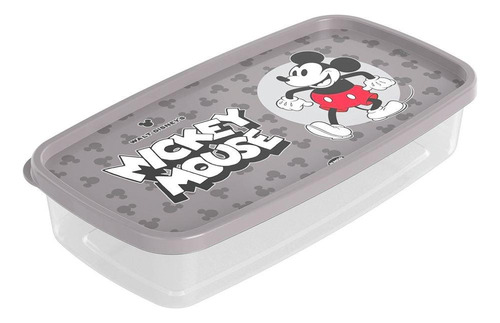 Pote Retangular Mickey Mouse 1,43 Litros