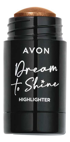 Avon - Dream To Shine - Iluminador Facial Em Bastão - Cores Tom Da Maquiagem Cosmic Bronze