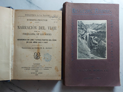 Viaje Por Los Andes. Lote De 2. Ian1406