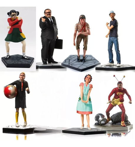 A Turma Chaves E Chapolim Pack 1 Arquivos Stl Impressoras 3d