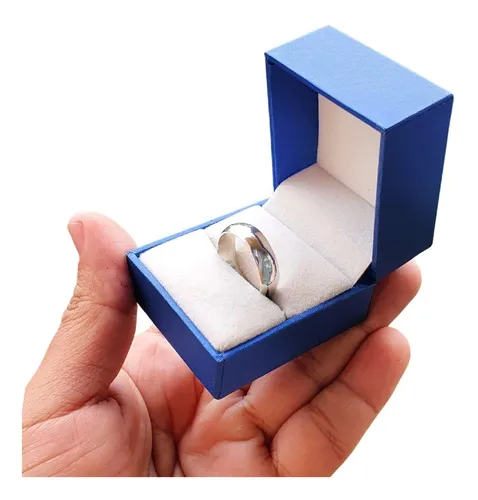 Anillo Matrimonio Plata 925 Argolla Boda Hombre Mujer 6mm