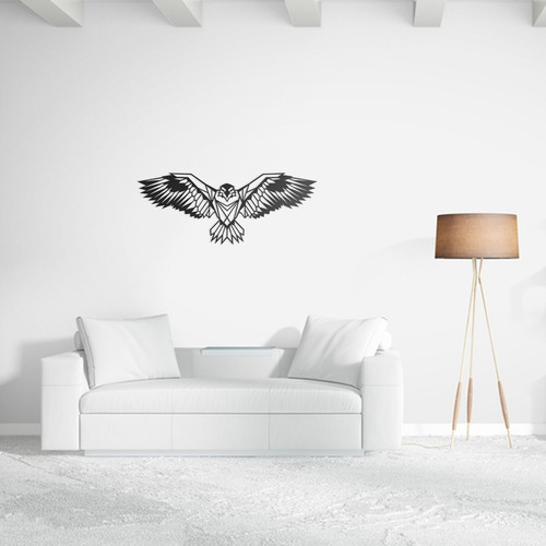 Imagem 1 de 2 de Quadro Decorativo Parede Animal Águia Minimalista 01 90cm