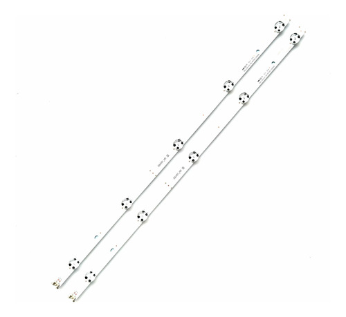 Kit 2 Tiras Leds 32lh573b / 32lh573 Aluminio Reforzado Nvas!