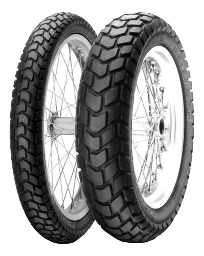 Par Pneu Transalp 700 100/90-19 + 140/80-17 Pirelli Mt60