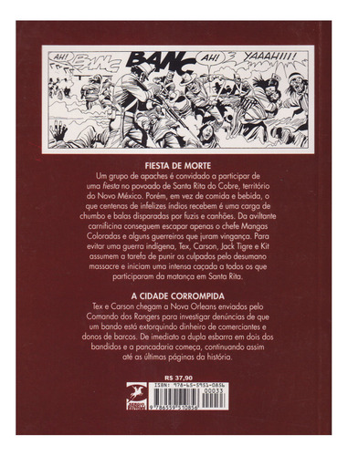 Hq Tex Platinum Kit 6 Volumes 31 A 36 Com Histórias Completas, 1350 Páginas, Quadrinhos Faroeste