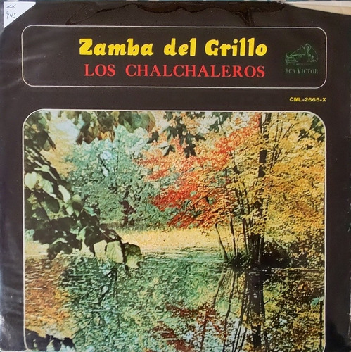 Vinilo Lp De Los Chalchaleros Zamba Del   Grillo (xx445