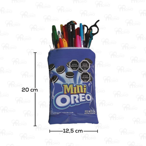 Cartuchera Multiusos Estampado Mini Oreo