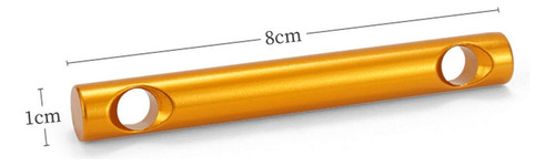 3 Tensor De Cuerda Para Tienda De Campaña, Ajustador De Oro