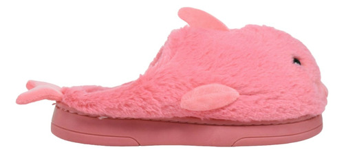 Pantufla Delfin Piel Sintetica Importada Liviana Niños 