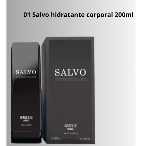 Kit Salvo Isabelle La Belle Perfume 100ml - Hidratante 200ml E Perfume 15 Ml