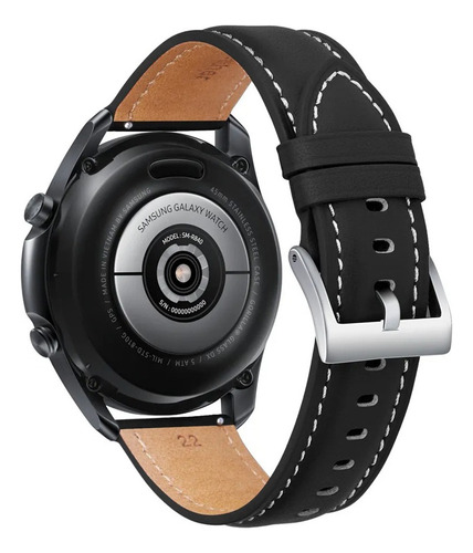 Pulseira 22mm De Couro Compatível Com Relógios Technos
