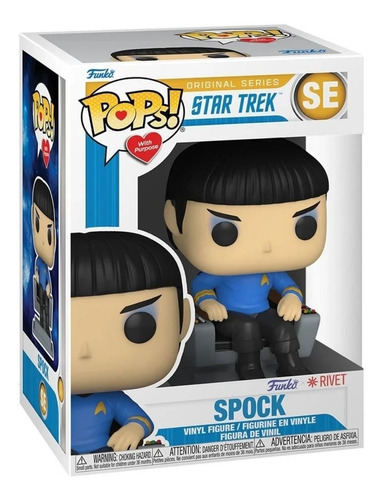 Funko Pop! Movies: Spock Star Trek - Caja Maltratada Se