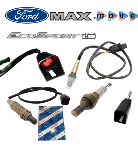 Sensor Oxigeno Largo Ford Fiesta Power Max Move Ecosport 1.6