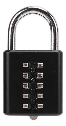 Senha Padlock Security Combinação De Botão De Pressão De 10