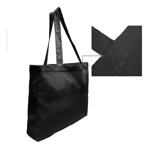 Pack 5x Bolsa Crea Fuelle 40x40x10 Para Estampar Negro / Uss