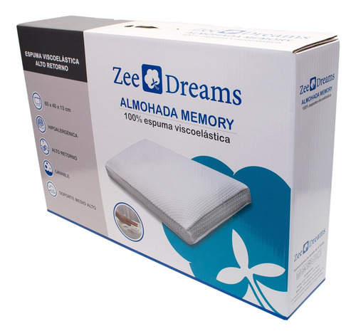 Almohada Memomy Viscoelastica Zee Dreams 60x40
