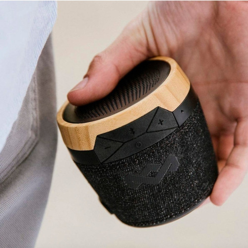 Parlante House of Marley Chant Mini BT EM-JA007 portátil con bluetooth waterproof signature black