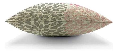 Aoyego Funda De Almohada Con Diseño De Flor De Dalia, Color