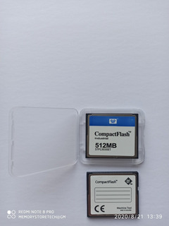 Memoria Compact Flash Industrial De 512 Mb (precio X Unidad)