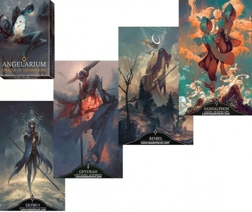 Angelarium Oraculo - Emanation Cartas - Lo Scarabeo