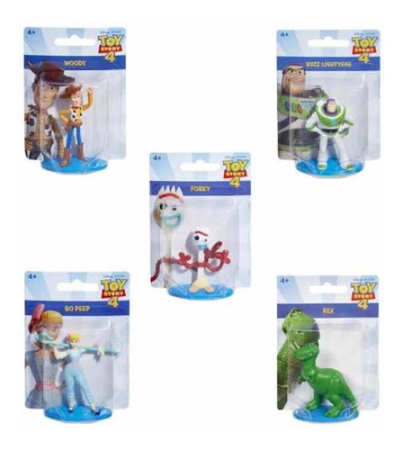 Toy Story 4 Mini Figuras 5 Piezas