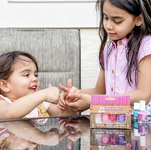 Piggy Paint - Esmalte De Uñas 100% No Tóxico Para Niñas, Seg