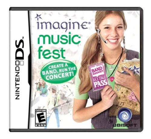 Jogo Imagine Music Fest Nintendo Ds Midia Fisica Ubisoft