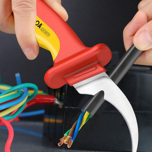 Alicate Laoa Com Teste Elétrico, Faca Isolada (2 Peças)