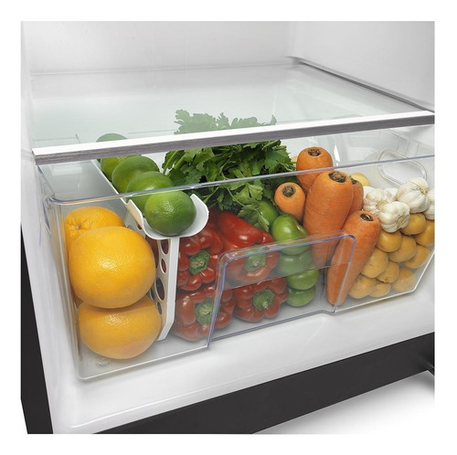 Imagen 6 de 7 de Nevecón no frost Mabe Diseño RMP425FYCU inox con freezer 420L 110V - 120V