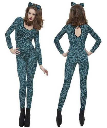 Body De Halloween Leopard Lady, Cheetah Cosplay