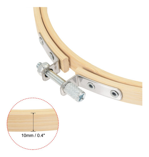 Aros De Bordado De Madera 13 Para Costura Artesanal