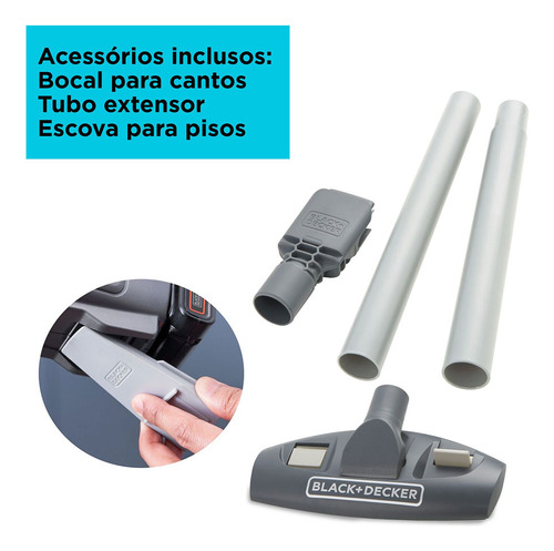 Aspirador Portátil Power Connect Dustbuster 20v Bchv001d1ebr