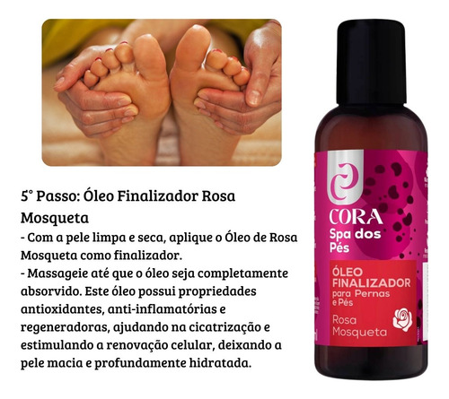 Kit Cora Spa Dos Pés E Calosidade Com Botinha E Espátula 222